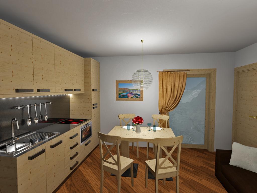 Aparthotel Dolomites Living&Relax คอมเมซซาดูรา ห้อง รูปภาพ